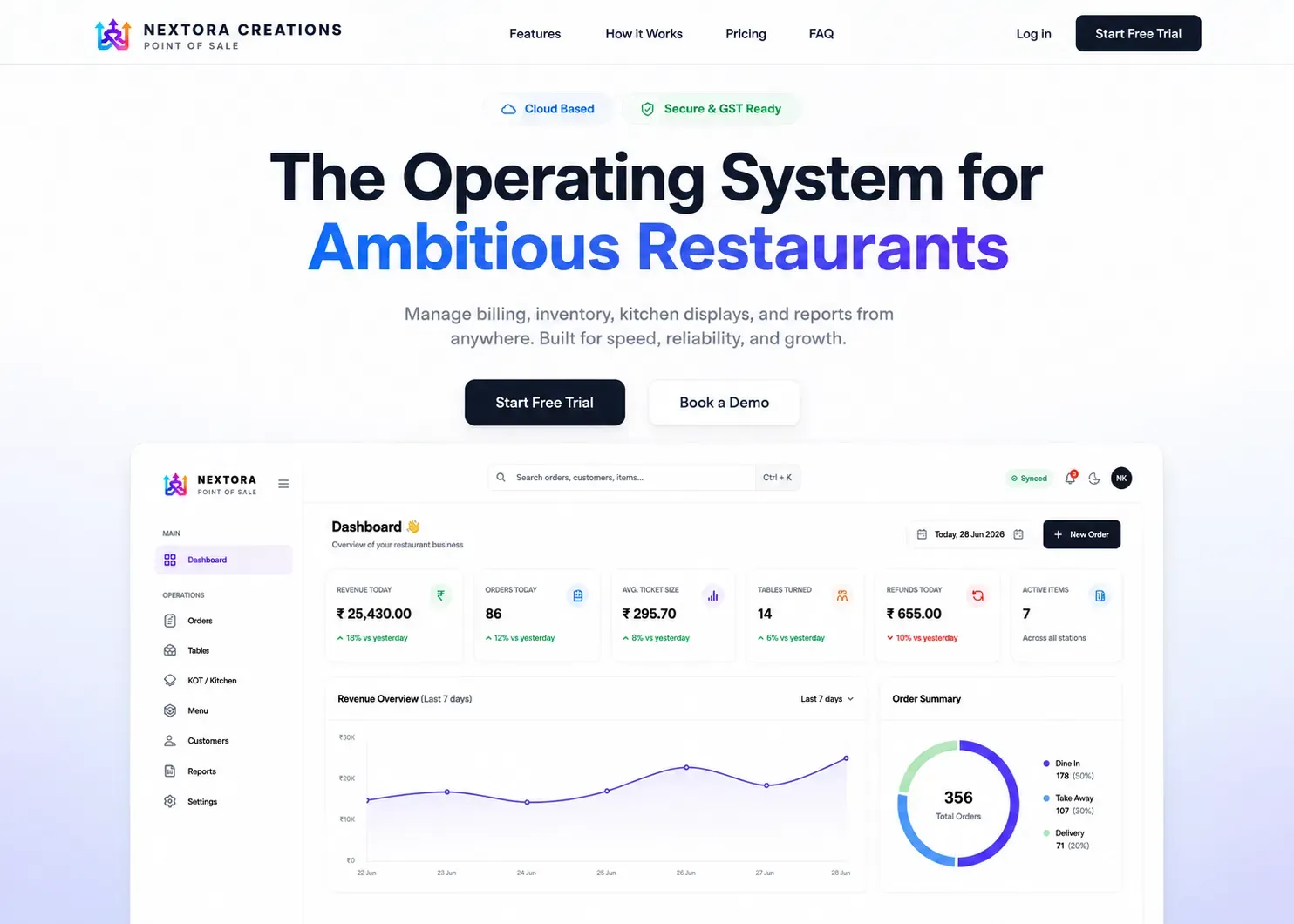 Nextora POS Platform