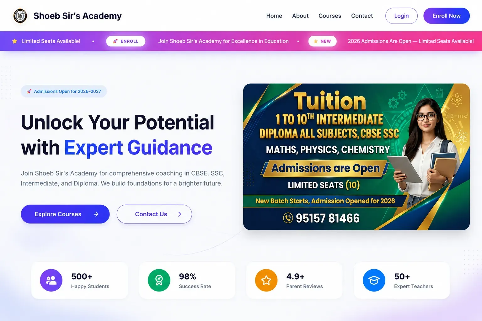 Shoeb Sir's Academy